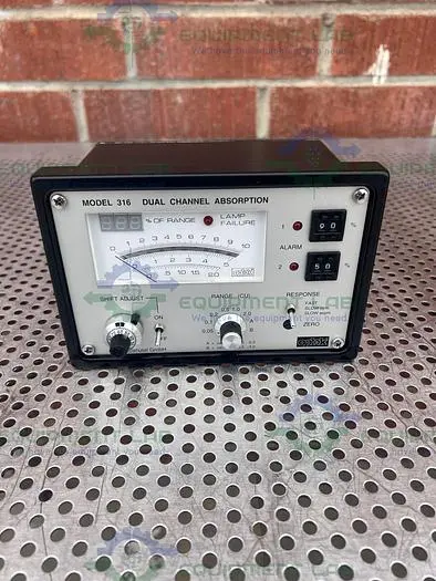 Used OPTEK 316 DUAL CHANNEL ABSORPTION METER  115/230V Spectrophotometers California US | Equipment Lab #488587