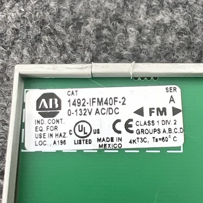 Used Allen-Bradley 1492-IFM40F-2 I/O Boards & Replacement Parts California US | Davliegogo LLC #1706662