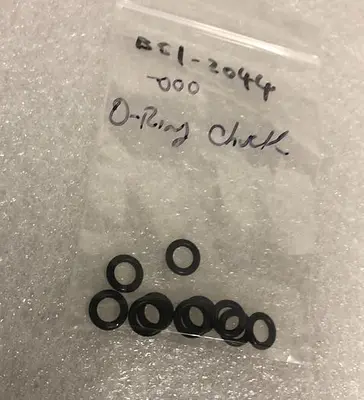 CHUCK O-RING BS1-2044-000 (LOT OF 10)