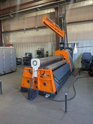 Used 2021 ROCCIA HR4W 3600 Plate Bending Rolls including Pinch Illinois US | Revelation Machinery #1469311