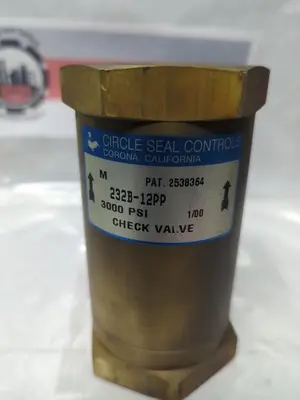New | in-Stock CIRCLE SEAL M-232B-12PP Pump & Valve Parts Ohio US | Surplus Asset Holdings #1246213