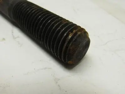 1"-8 x 7" Grade B7 Black Oxide Finish Heavy Hex Cap Screw Bolt lot of 2