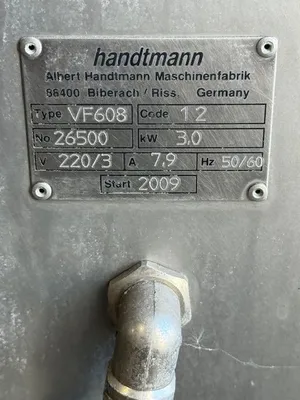 USED HANDTMANN VF 608