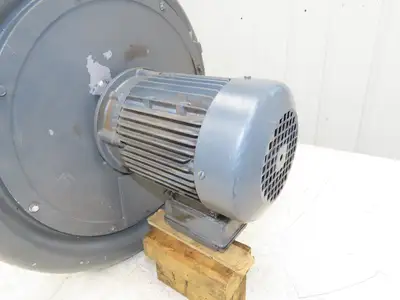Centrifugal Blower Fan Backward Incline 22.5m3/min 1.25kw 3360rpm 230/440V 3Ph