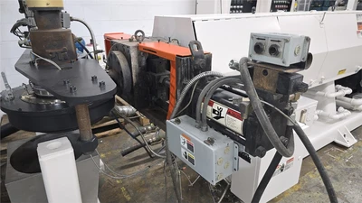 4.5" PTI Water Ring Pelletizing Line, Vented Barrel