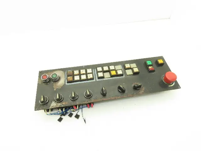 Fanuc Machine Control Panel Assembly Servo Multi Axis Milling Spindle Jog