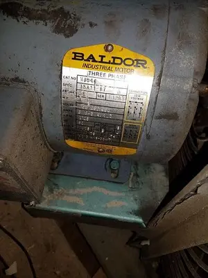USED BALDOR M3456