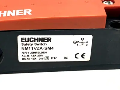 Used EUCHNER NM11VZA-SM4, 085626 Relays & Switches | Maverick Industrial Sales #1110436