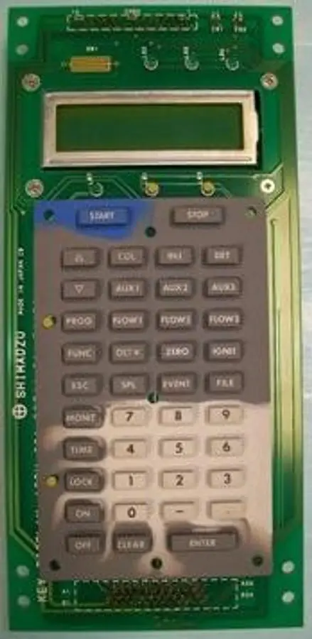 QTY. 1. SHIMADZU KEY PAD COMPUTER BOARD P/N: 221-4...
