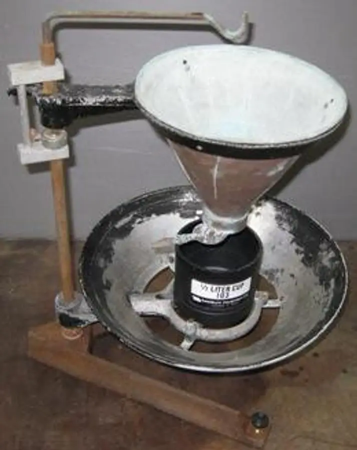 QTY. 1. SEEDBURO BULK DENSITY RING STAND FILLING H...