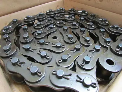 Renold 200 200CB 2-1/2" Pitch ANSI Cottered Roller Chain w/Connect Link 10' NIB