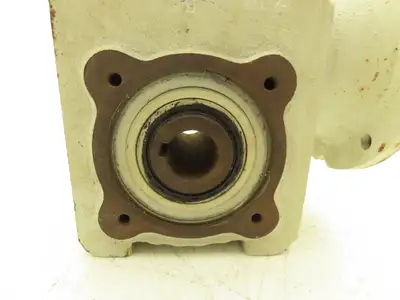 ZAE M 040 B Worm Gearbox Reducer 39:1 Ratio Hollow Shaft IEC 56 Frame