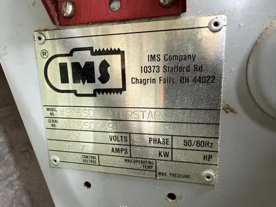 IMS MODEL #WS75SD WATERSTAR WATER TEMPERATURE CONTROL UNIT: STOCK #23275
