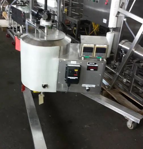 Tank, 10 Gallon, S/st, Jkt, Agit, 14" x 15", Electric Lift, #S739046