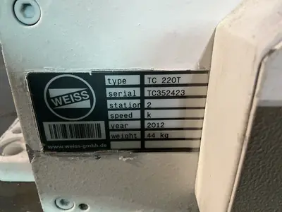 Used 2012 WEISS TC 220T Tooling & Accessories (Other) Ohio US | HGR 24 #1311142