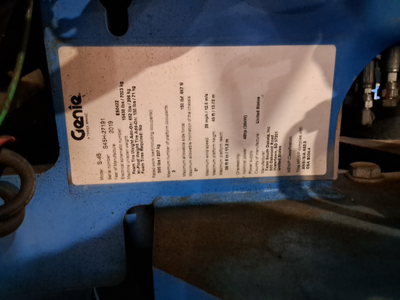 USED 2019 Genie S-45