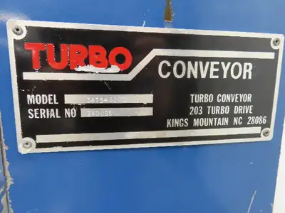 Used TURBO SYSTEMS _UNKNOWN_ Conveyor Parts Indiana US | Arrow Industrial #1366794