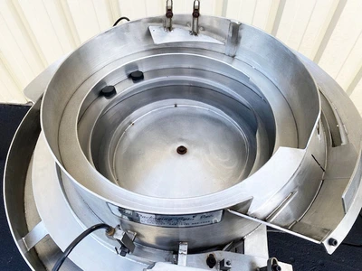Kiss Packaging Vibratory Cap Sorter Feeder Bowl