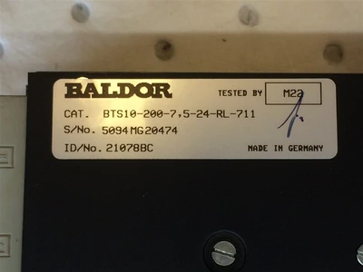 USED LVD BTS 10 (3)-BTS10-200-7,5-24-RL-711   DRIVER
