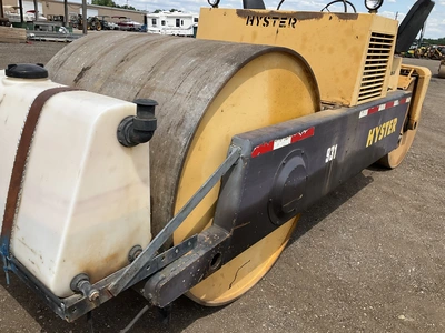 USED HYSTER C350B-D DOUBLE DRUM SMOOTH ROLLER