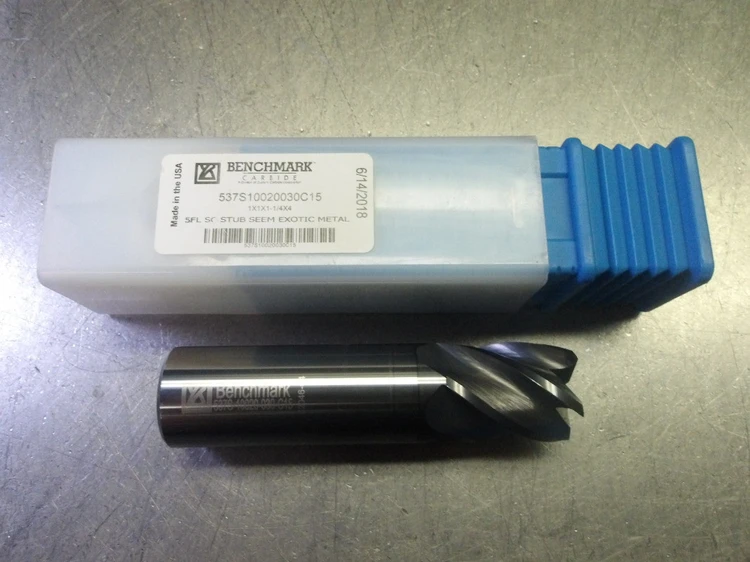 New | in-Stock BENCHMARK CARBIDE _UNKNOWN_ Carbide Endmills Michigan US | Superior Machine & Tool Inc #868090