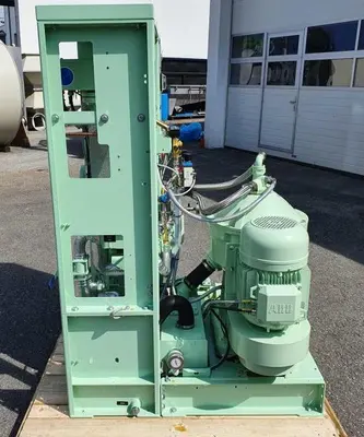 Alfa-Laval P-626 lube oil purifier module, 316SS.