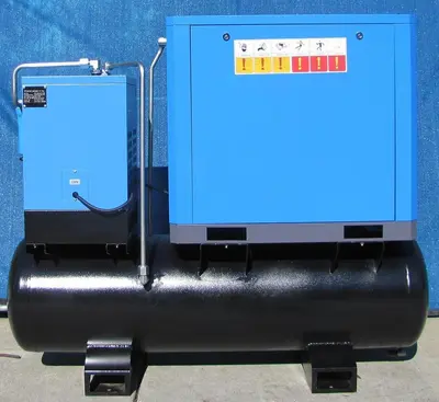 2026 Maximus All-In-One 10HP Rotary Screw Air Compressor w/ 80 Gallon Tank