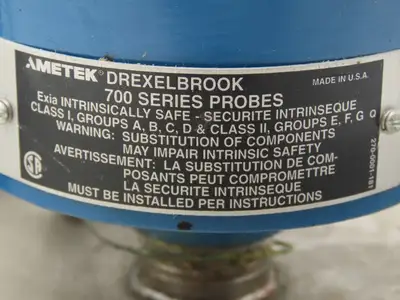 Drexelbrook 700-207-1 Sensing Element Level Switch Control Unit XP Haz Loc