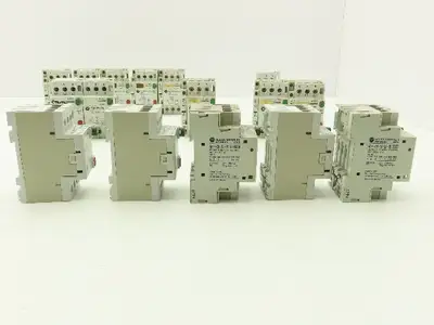 Allen Bradley 140-MN-#### Manual Motor Starter 3PH 600VAC Mixed Lot of 16