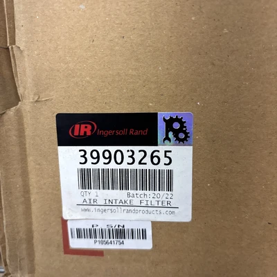 New | in-Stock Ingersoll Rand Ingersoll Rand 39903265 Filters Indiana US | J&J Industrial Supply #1407102