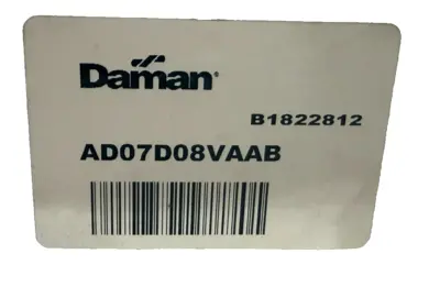 NEW SEALED DAMAN PRODUCTS AD07D08VAAB ADAPTER PLATE