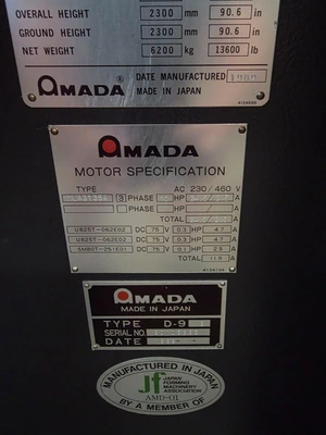 Used AMADA RG-100 Press Brakes California US | Sterling Machinery Exchange #1465715