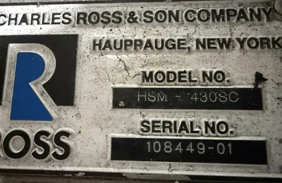 ROSS HSM-430SC Inline High Shear Mixer BLENDERS / MIXERS | EcReCon Inc (10)