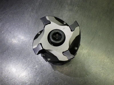 SECO 2.5" 4 Flute Coolant Thru Milling Cutter 1" Arbor RM-002.50-22860 (LOC3569)
