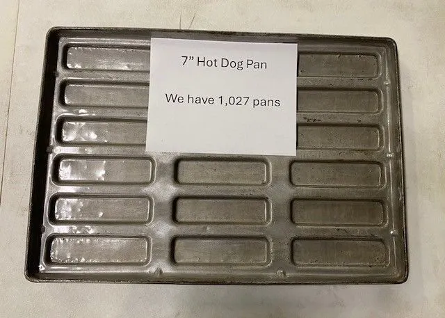 7″ Hot Dog Bun Pans