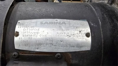 150 HP Sabina DC Motor, Type: 3211 ATZ