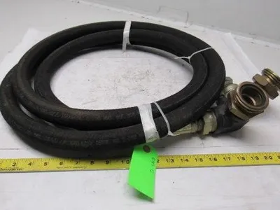 Aeroquip FC321-16 LP .88" ID Gas Hose 10' W/Fisher 2-1/4" M233 Male Fittings