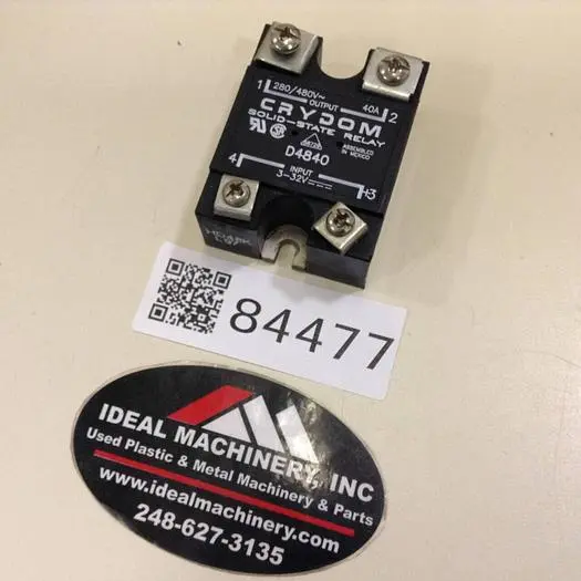 Used CRYDOM D4840 Relays & Switches Michigan US | Ideal Machinery #704002