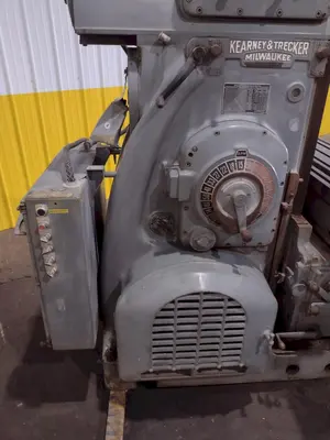 #4 K&T MILWAUKEE MODEL # 420 TF-17 HORIZONTAL MILL: STOCK #18926