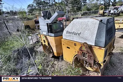 Used 2014 BENFORD TV1000DPR Tandem Rollers Texas US | Proxy Equipment #1425967