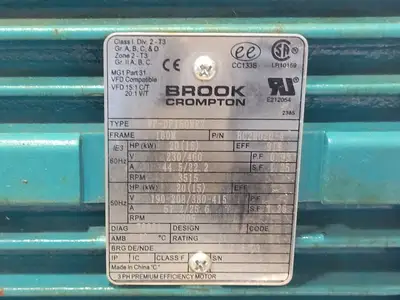 Used BROOK CROMPTON BC2M020-4 Motors (misc) British Columbia CA | Lenmark #1439940