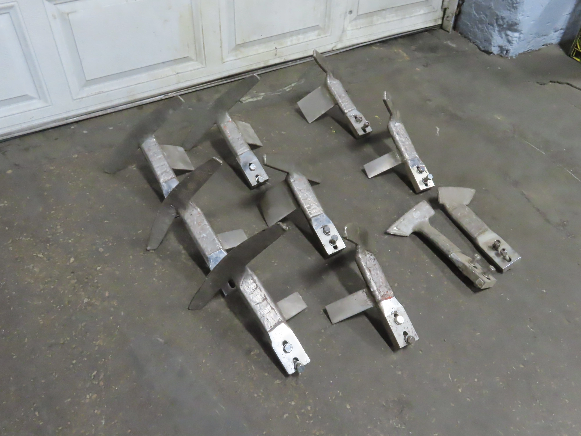 set of Stainless Steel Paddle Blender Paddles