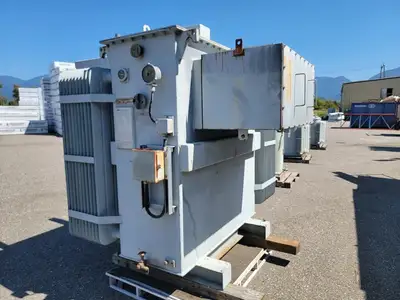 1500 kVA Onan Sealed Transformer, 25000 pri. volts, 2400 sec. volts