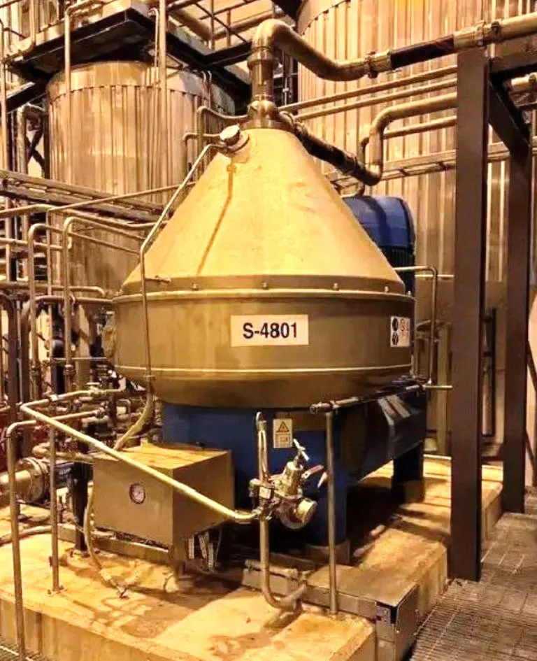 Westfalia HSB 300-06-777 beer clarifier centrifuge, 316SS.