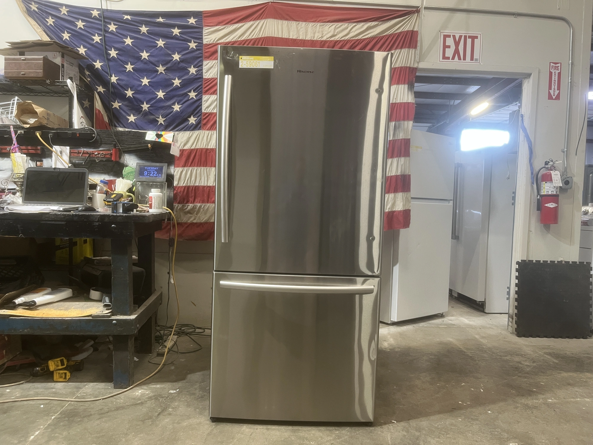 Used HISENSE FREEZER ON BOTTOM Refrigerators Michigan US | Miedema Asset Management Group #1413776
