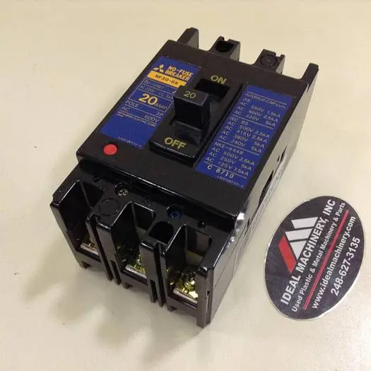 Used MITSUBISHI NF30-SS-20 Circuit Breakers Michigan US | Ideal Machinery #590637