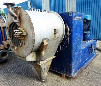(2) Escher-Wyss P-500/2 XP pusher centrifuges, 316SS.