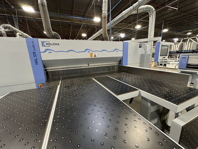 Homag CNC Angular Saw System w/ Automatic Loading & Unloading