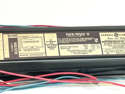 8G1078W | General Electric  Maxi-Miser Rapid Start Ballast for F40W12/RS-430MA - New Other
