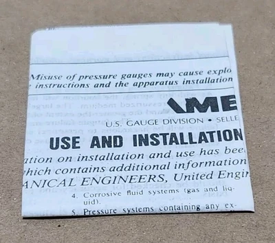 NEW Ametek USG 356000